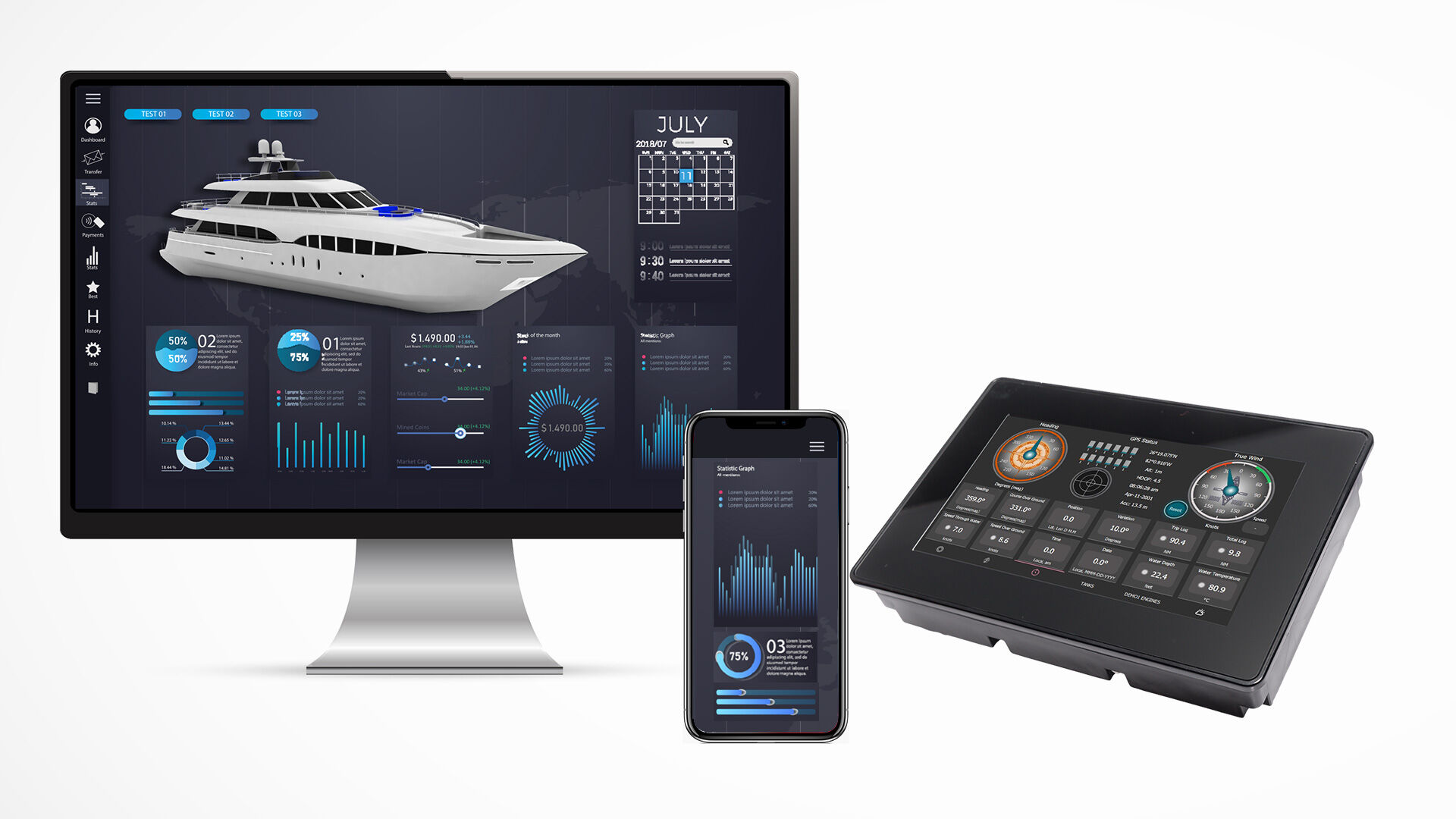 Cockpit and dashboards