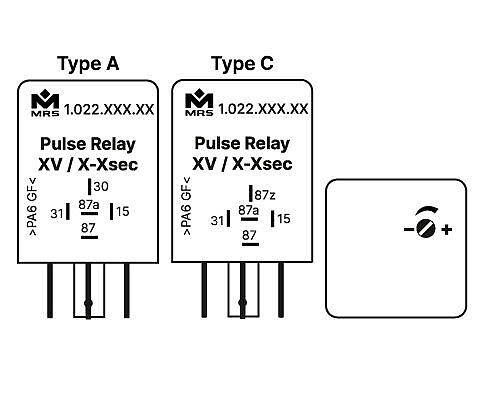 Relais temporisateur 12V programmable - PULSAR