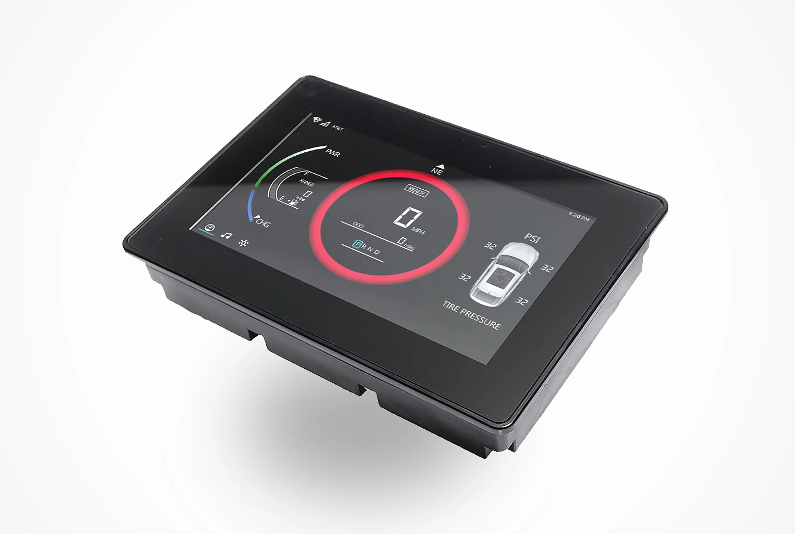 Telematic module and display in one - MConn 7