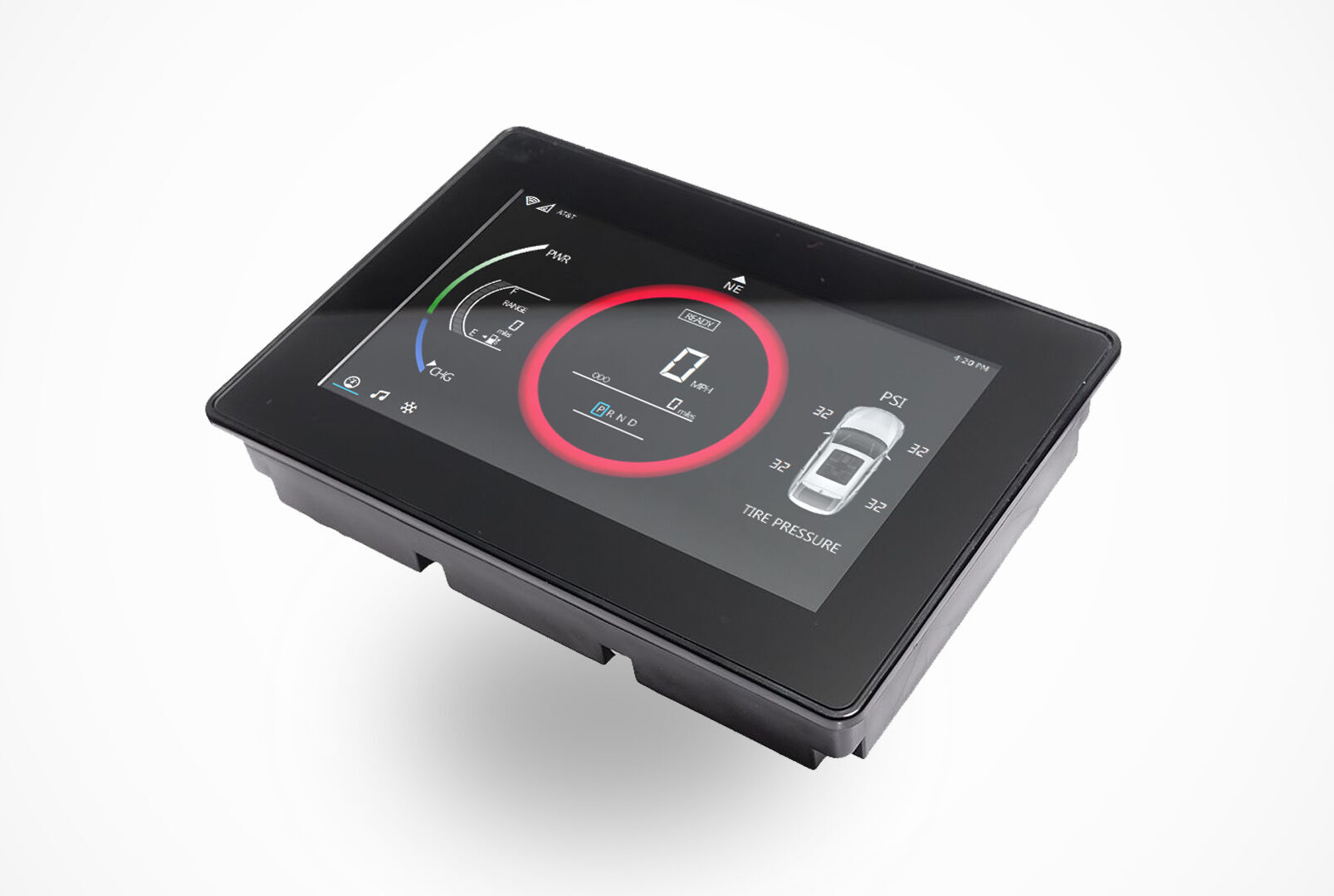 Telematic module and display in one - MConn 7