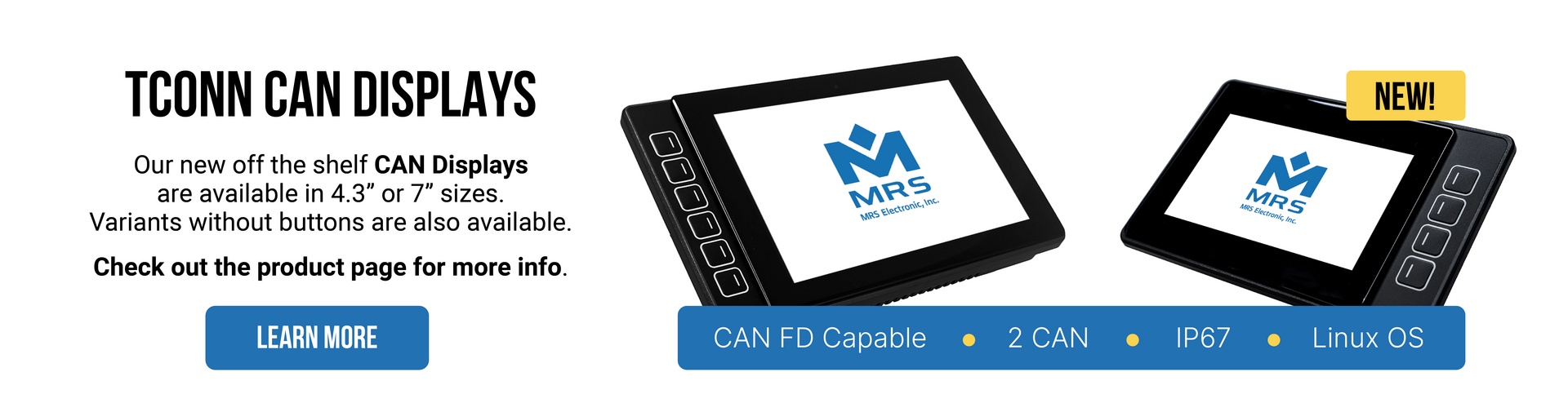 TConn CAN Displays